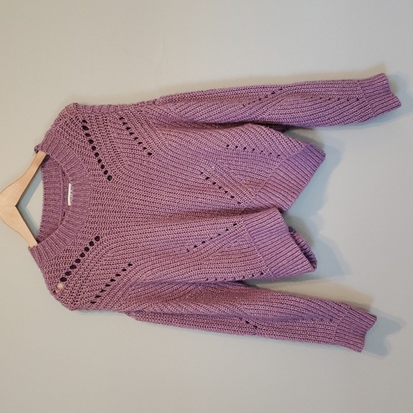 Elizabeth and James Womens Knit Sweater boho top sz L - Picture 1 of 6